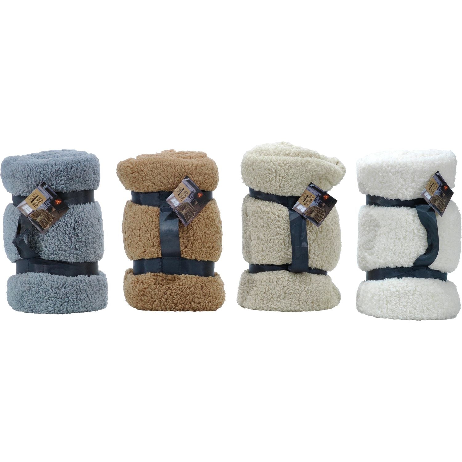 VESTIAMO CASA - Plaid Coperta Teddy 125x150 cm